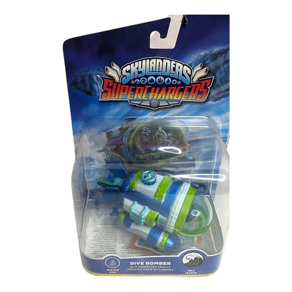 2015 Skylanders SuperCharger Vehicle: Dive Bomber Brand New - Picture 5 of 6